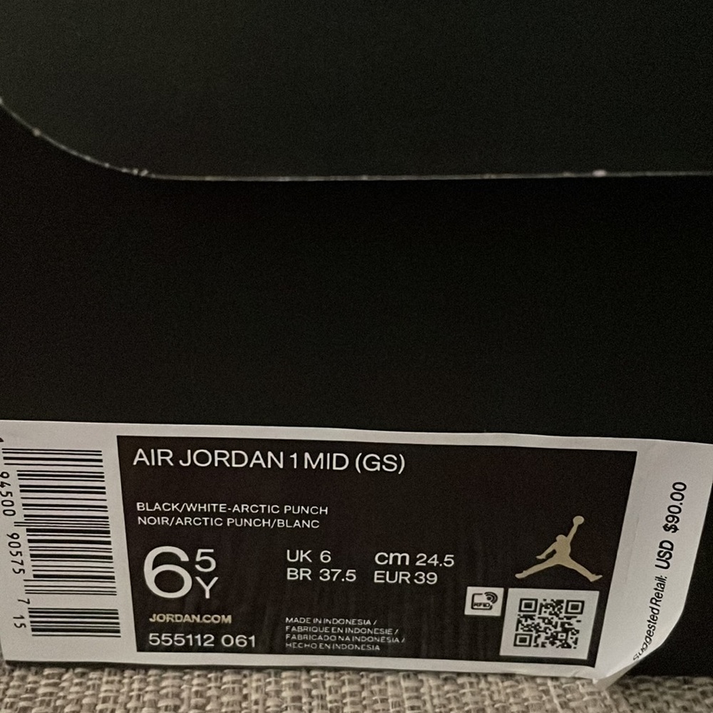 Air Jordan 1 Mid Arctic Punch - Picture 13 of 15